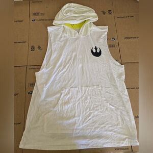 Star Wars Hooded Tank Top, White, XXL (SW1)
